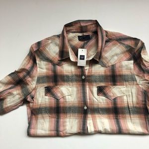 Gap Western Style Button Down Shirt